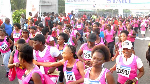 0ver 8,000 participants for Lagos Women Run