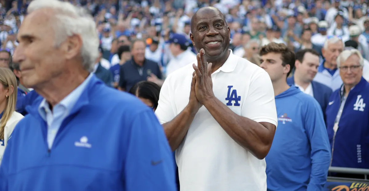 Magic Johnson sets the stakes for Game 5 of the World Series