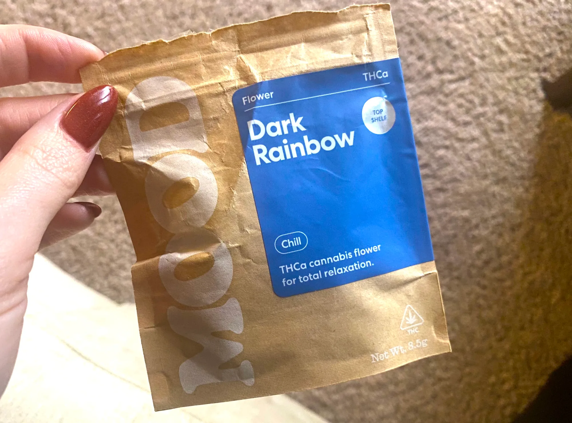 Dark Rainbow THCa Flower Review