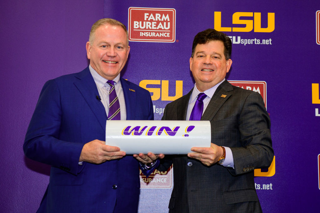 LSU AD Scott Woodward Finalizing Exit Deal After Brian Kelly Firing And Governor Jeff Landry Feud