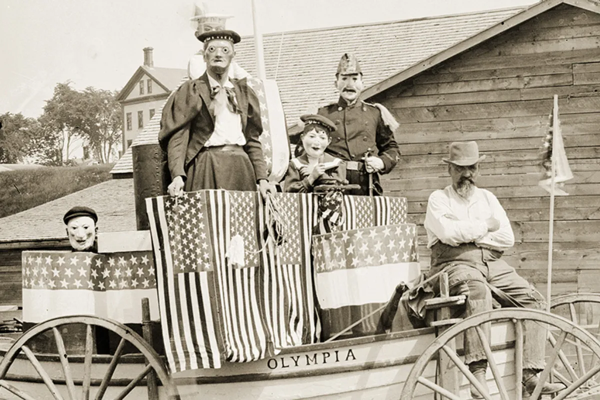 The creepiest historic photos of Halloween in Maine