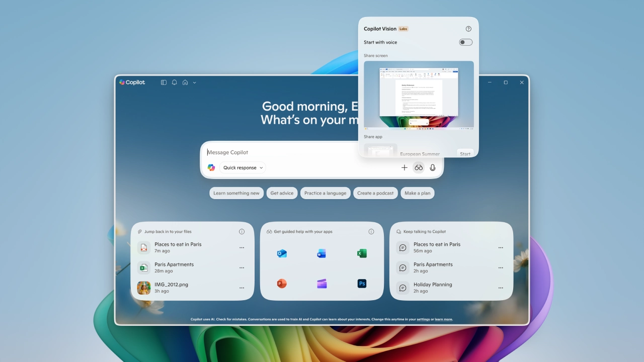 Microsoft Copilot Unleashes Powerful Vision Update with Windows 11