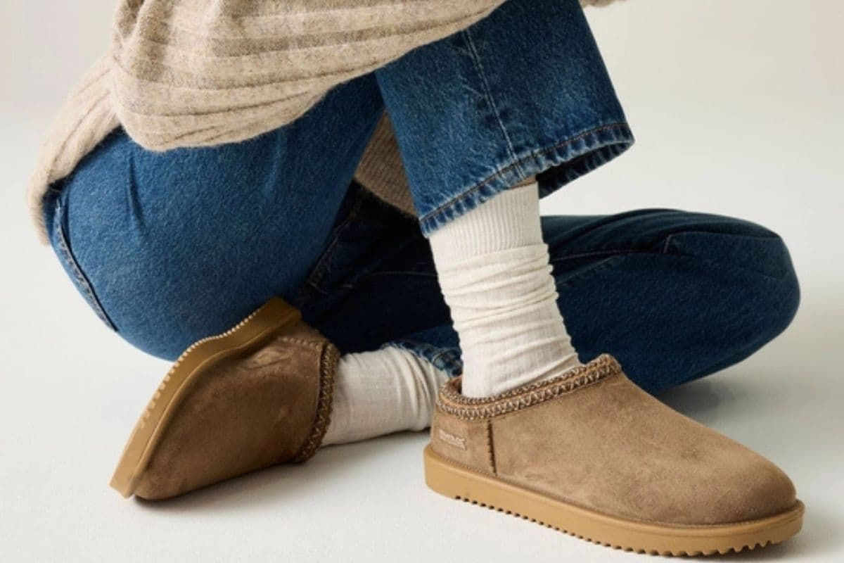 I think I’ve found the perfect mules for winter — waterproof, cosy and stylish