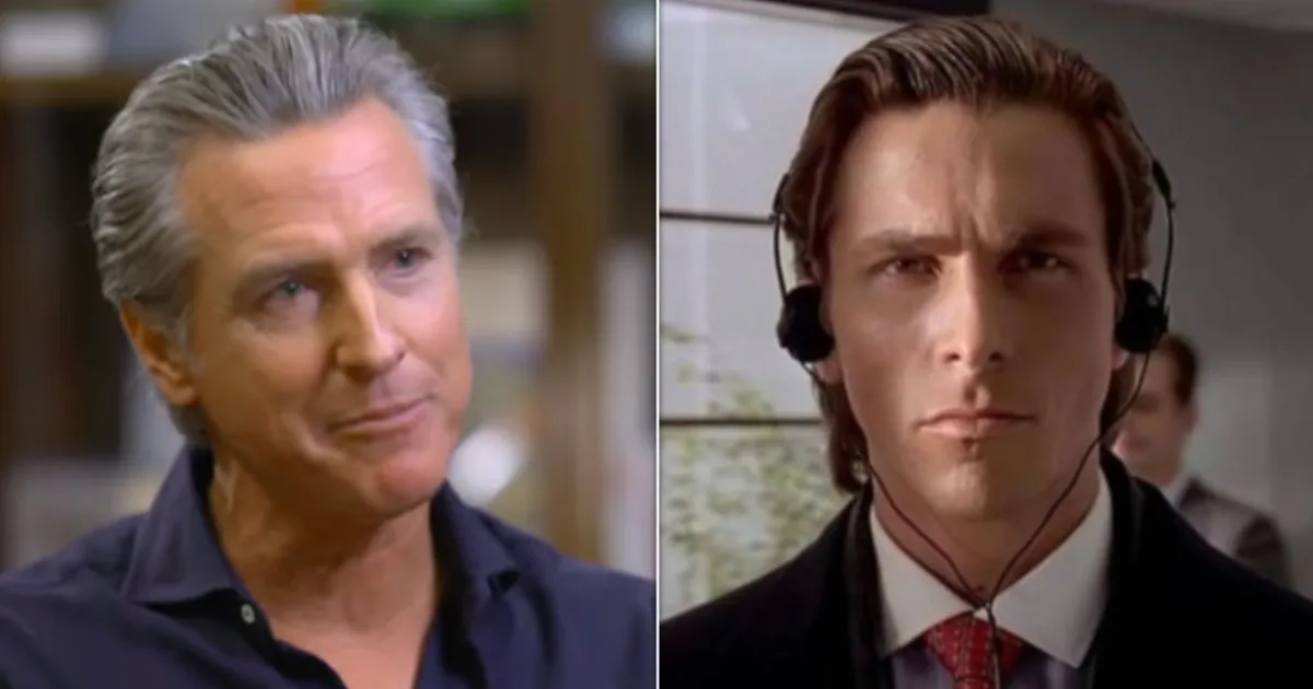Newsom Left Totally Stupefied Over ‘American Psycho’ Comparison