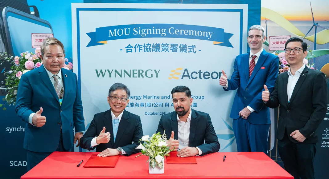 Acteon, Wynnergy team up to deliver offshore wind solutions across Asia