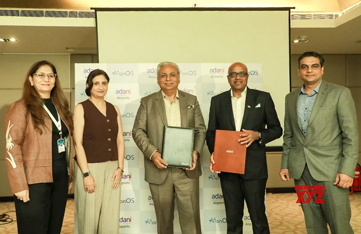 Adani Airports Signs AI Partnership with AIONOS #Gallery