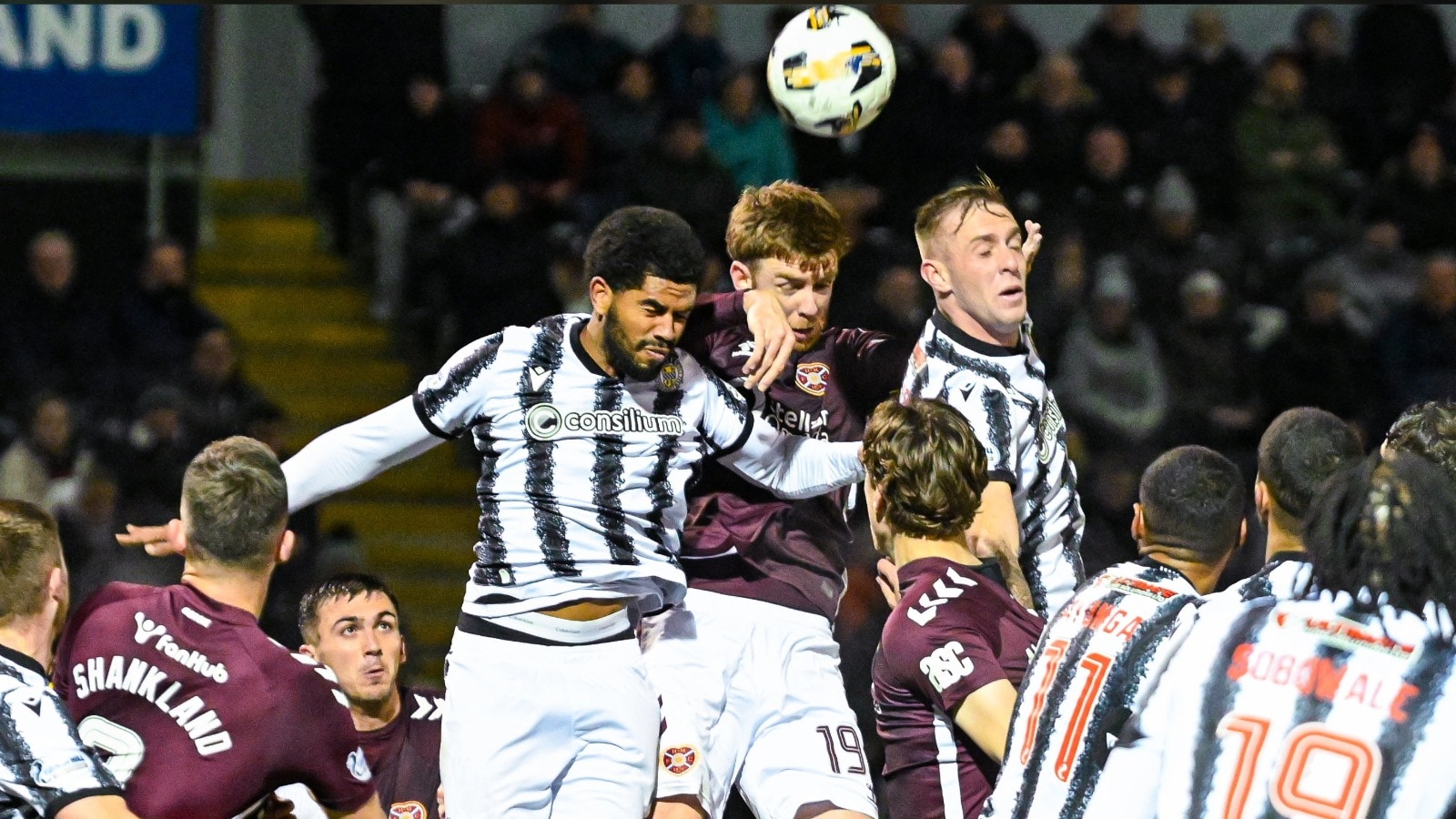 Hearts drop points as they hit back twice for share of spoils at St Mirren