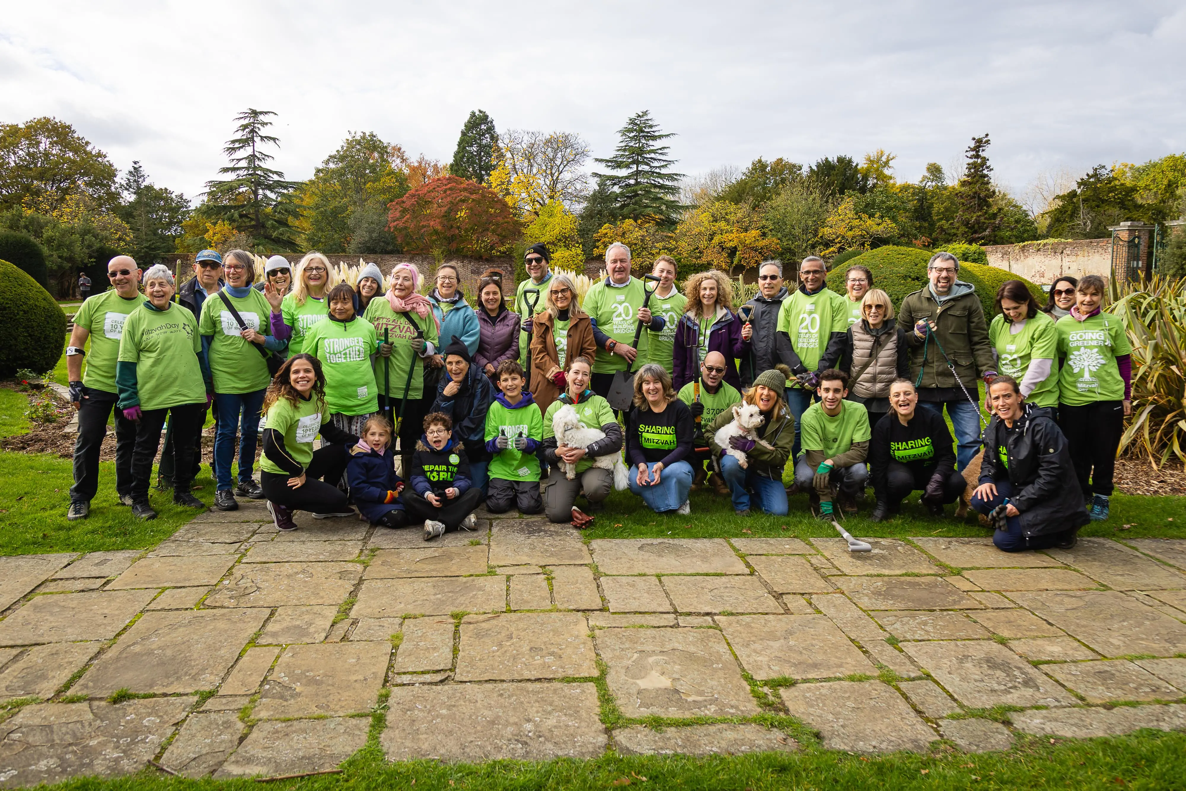 Gardening and an interfaith lunch in a historic church kicks off the build up to Mitzvah Day