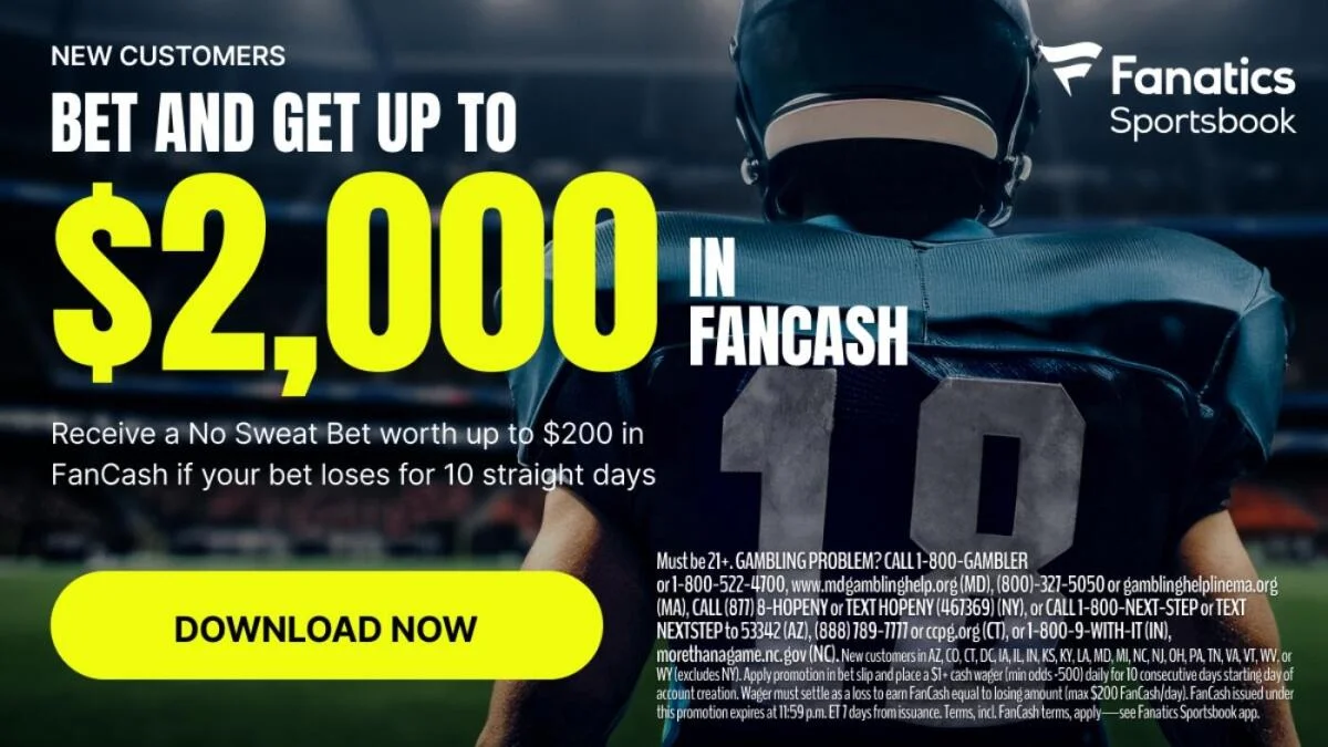 Fanatics Sportsbook promo code: Get up to $2,000 No Sweat Bets for Dolphins-Ravens on Thursday Night Football