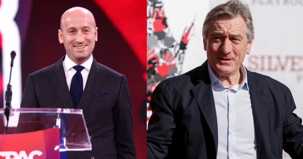 “He Hasn’t Made a Movie Worth Watching” — Stephen Miller Fires Back at Robert De Niro Over Nazi Comment