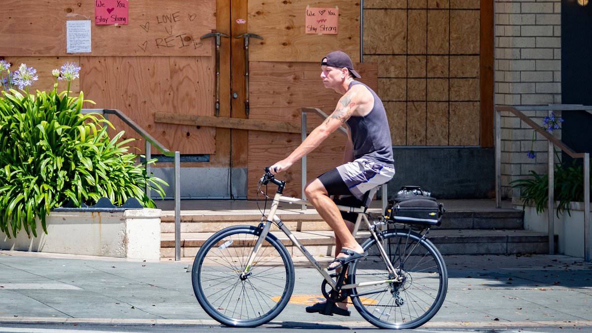 LA's iconic Santa Monica neighborhood now filled with vacant shops and vagrants as lawmakers unveil desperate plan to revive it