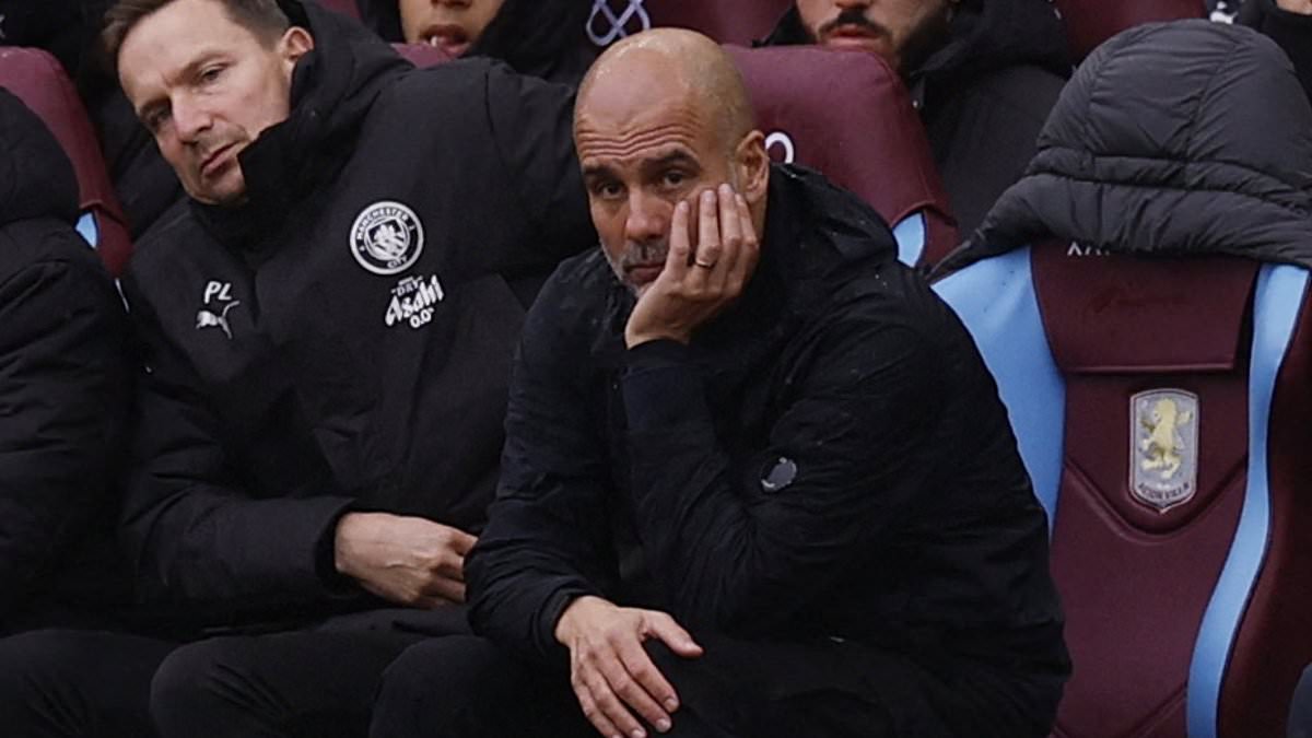 Man City star struggles in unfamiliar role and talisman sends warning in 1-0 defeat by Aston Villa - but here's why Pep Guardiola should NOT panic, writes JACK GAUGHAN