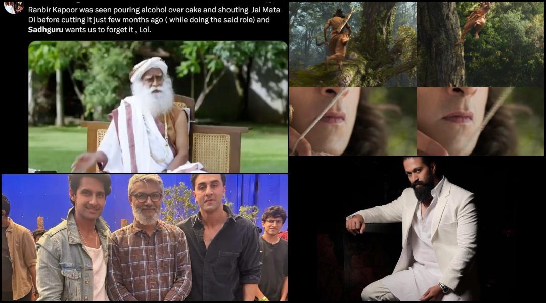 'Can't become Ram': Sadhguru defends Ranbir Kapoor, questions Yash's choice for Ravana