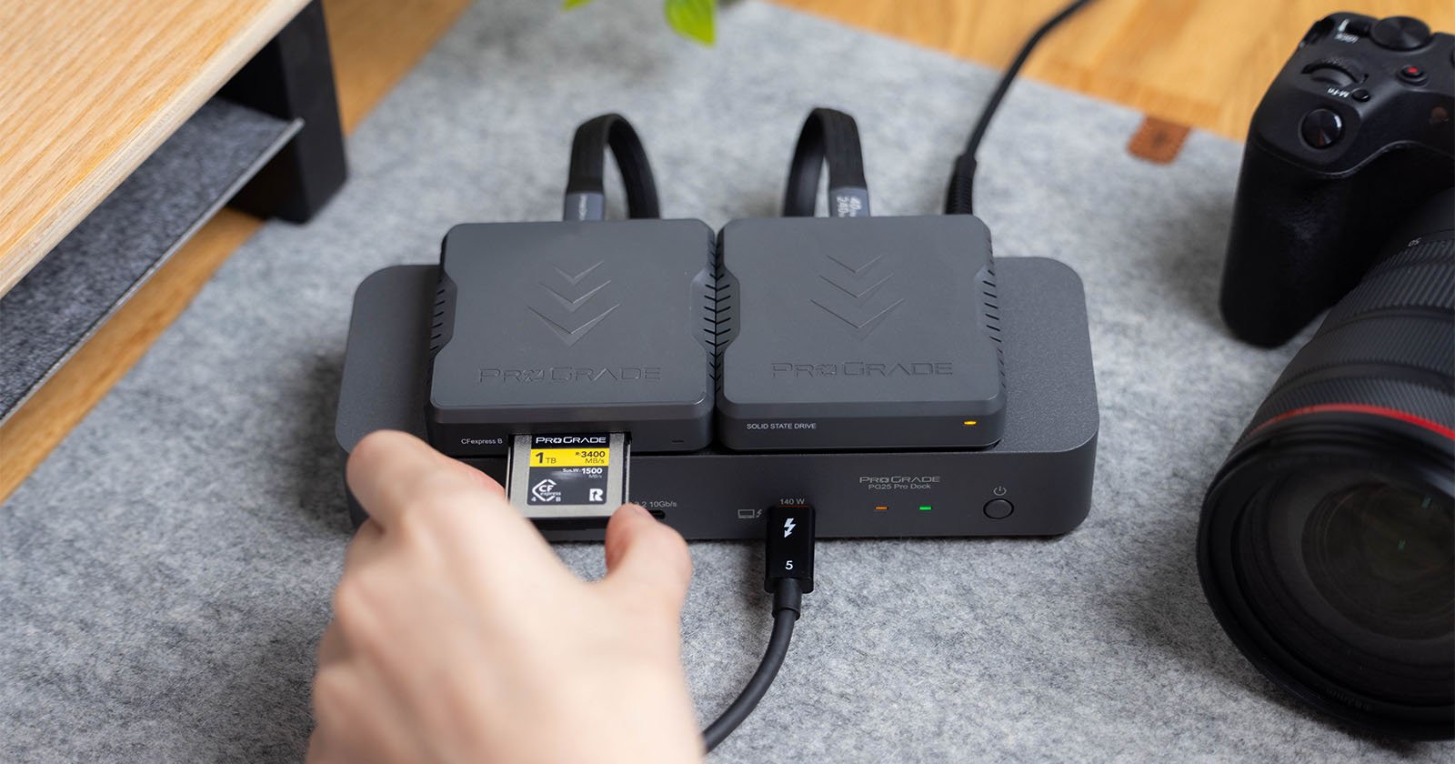 ProGrade's Versatile New Thunderbolt 5 Dock Is Built for Creative Pros