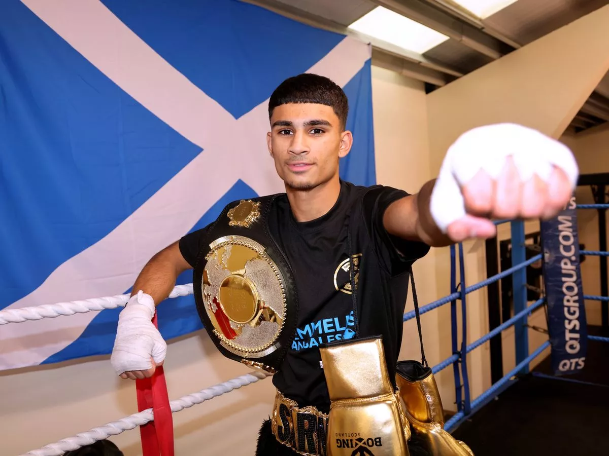 Scots boxing star Aaron Sarwar on aiming for world titles - and living up to hype