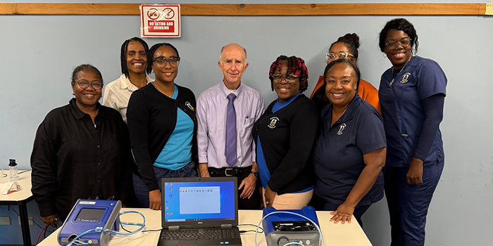Dr. Roy McKay Leads Fit Test Training