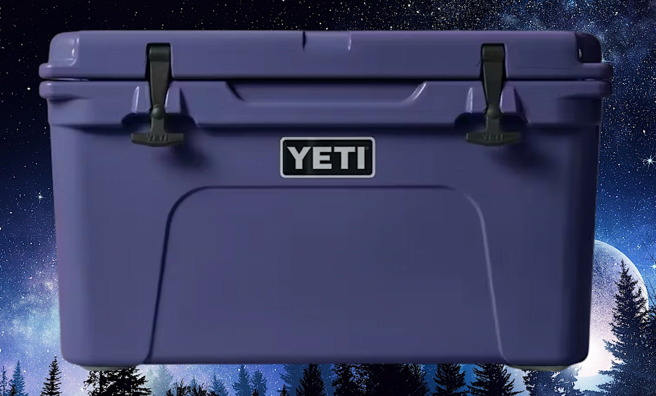Yeti’s new Moon Dust-purple Tundra 45 cooler is out of this world