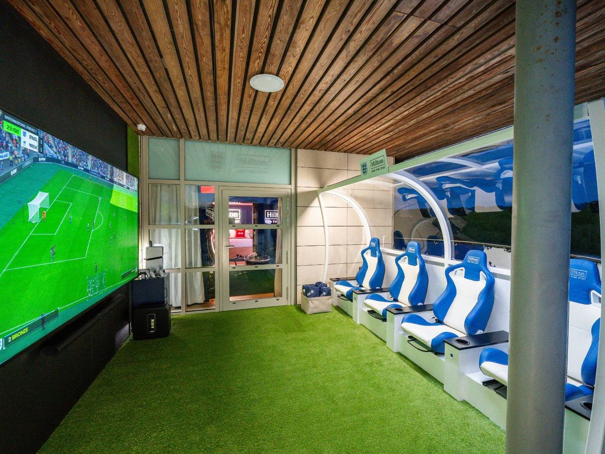 I stayed in the same hotel as the England team less than hour away from Birmingham