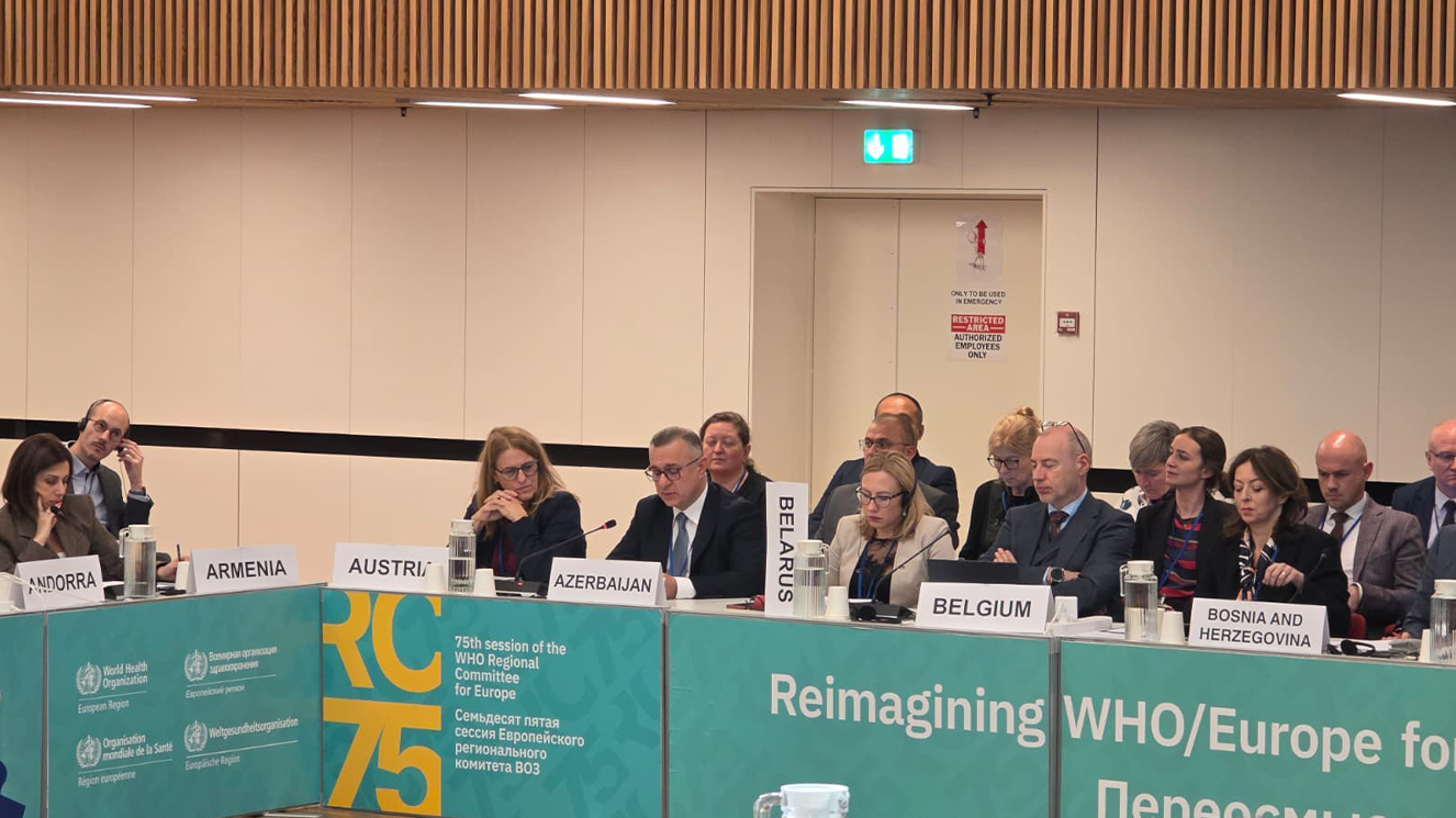 Azerbaijan’s health minister takes seat on WHO Standing Committee