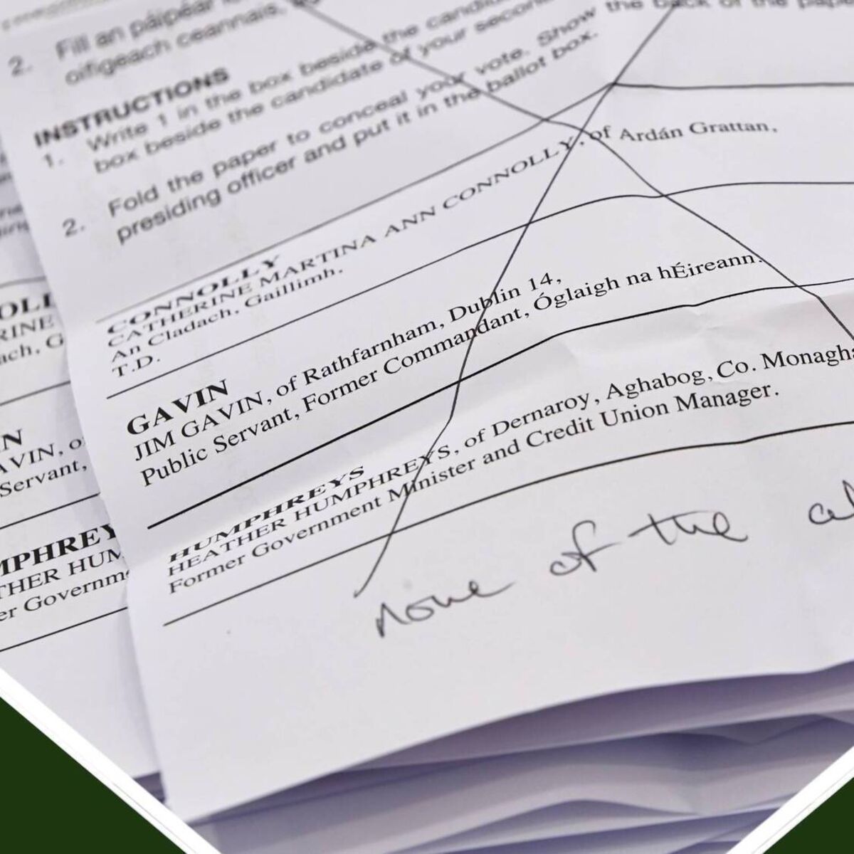 Paul Hosford: Impossible to ignore the number of spoiled votes in presidential election