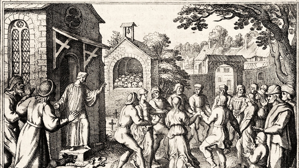 What caused Strasbourg’s dancing plague of 1518?