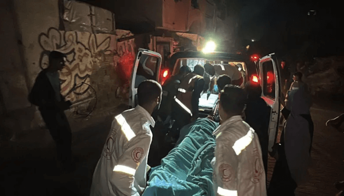 Israeli strikes kill more than 100 in Gaza as Trump says ceasefire ‘holding’