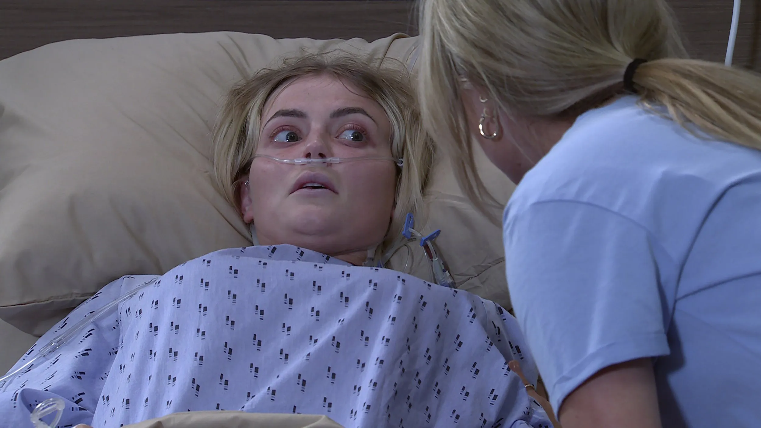 Lucy Fallon ‘cannot cope’ as she rushes baby daughter to hospital after health scare