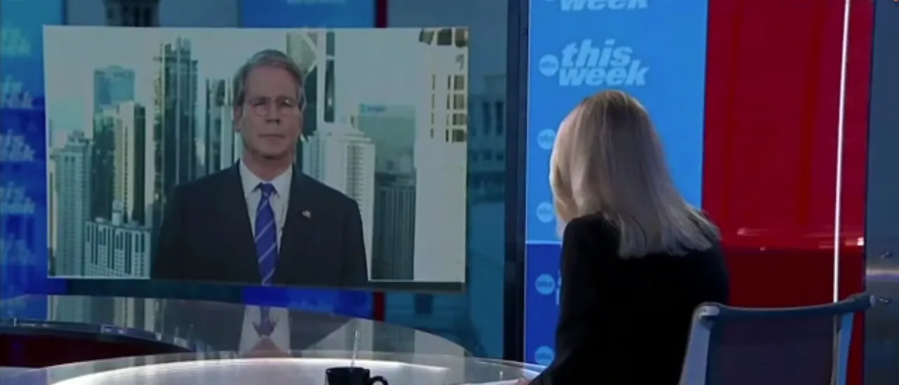 ‘We’re Not Gonna Let Them Be Irresponsible’: Scott Bessent Dismisses Martha Raddatz’s Raising Dem Shutdown Concerns