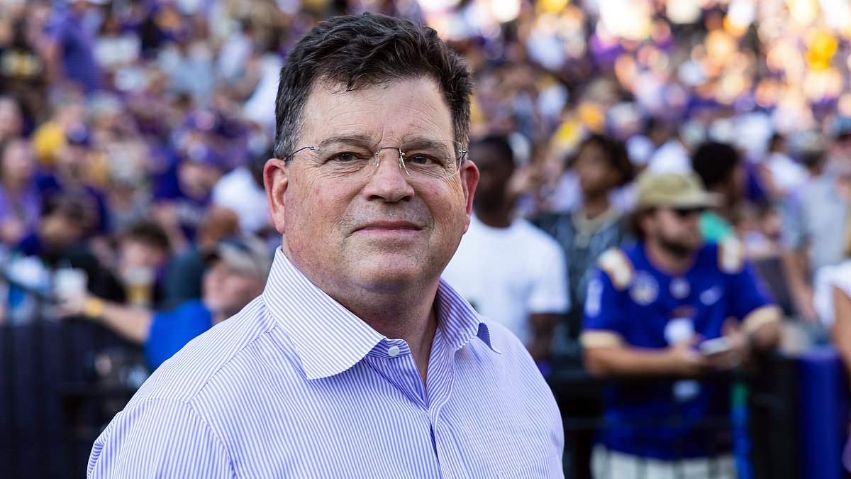 LSU's athletic director is fired just days after Louisiana governor said he'd rather let Trump pick a new head coach