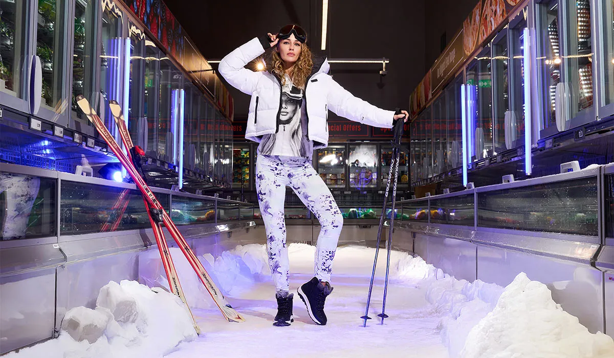 Thalia Heffernan teams up with Lidl to launch new funky ski range