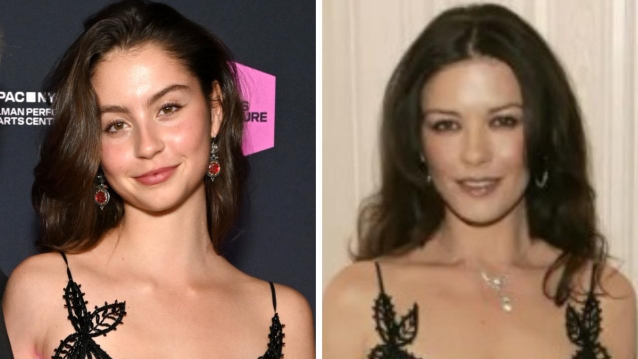 Star’s lookalike daughter wears same gown