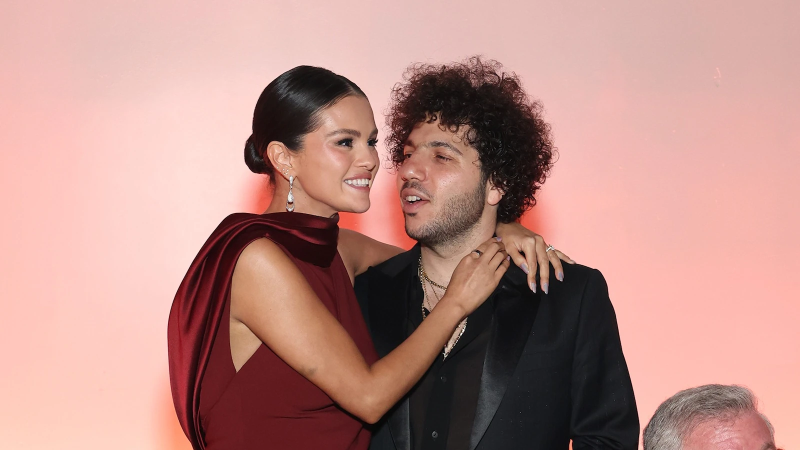 Benny Blanco supports wife Selena Gomez at Rare Impact Fund Benefit