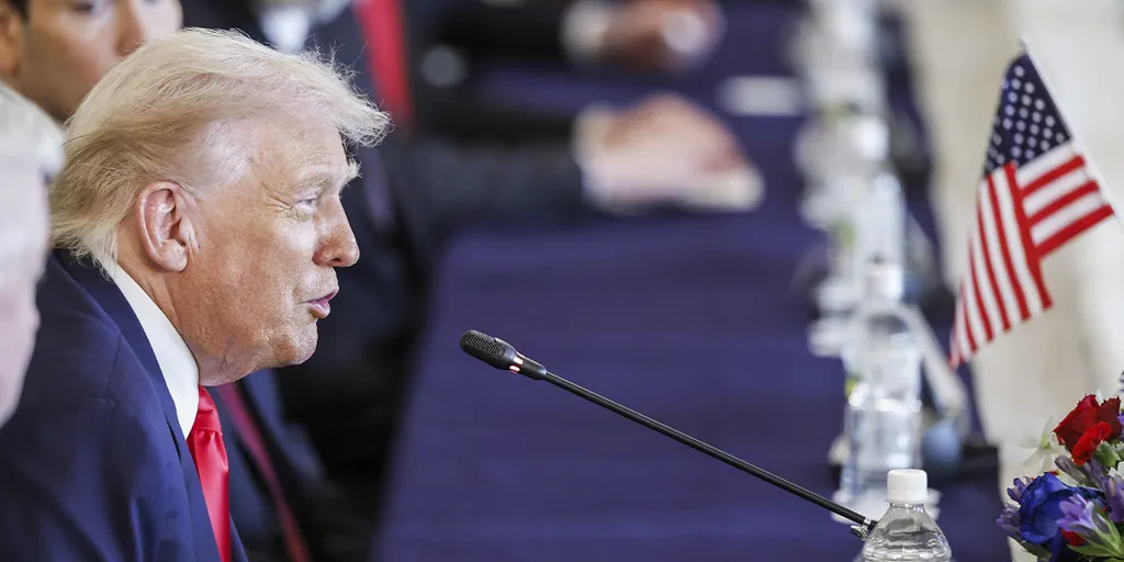 WATCH LIVE: President Trump attends a reception with business leaders in Japan