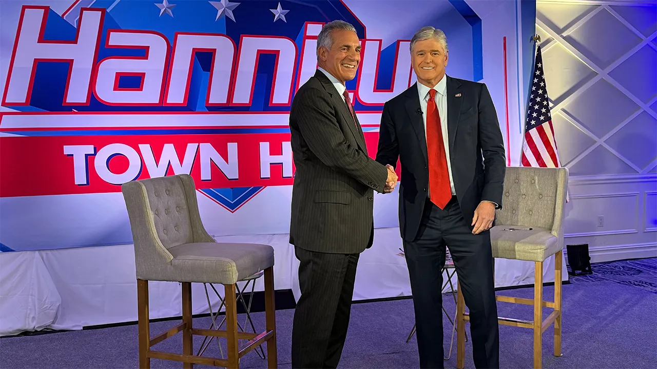Republican Ciattarelli, at 'Hannity' town hall, claims momentum in NJ gov. race