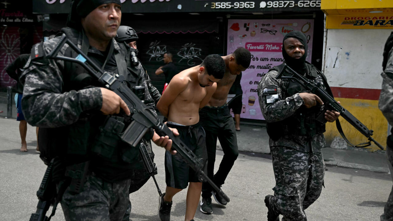 At least 64 killed in war-like Rio drug-trafficking raids