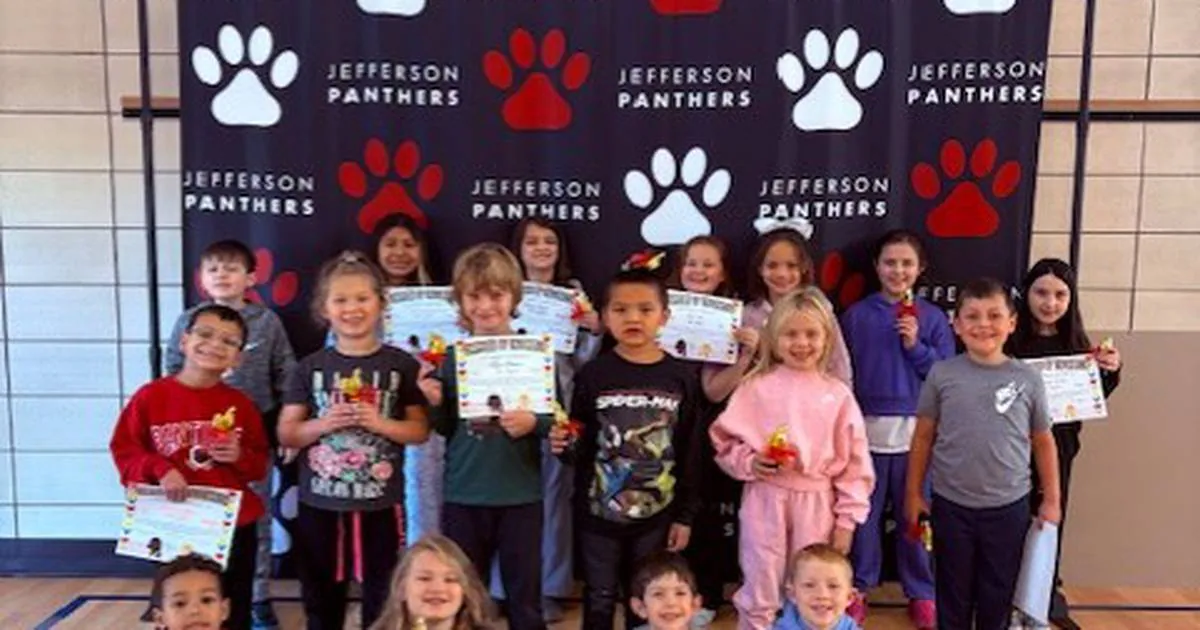 Jefferson Elementary names October Champions of the Charter