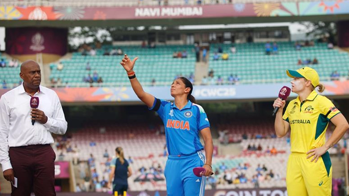 IND-W vs AUS-W ICC Women’s World Cup 2025 Semi-Final Toss Report and Playing XI: Australia Opt to Bat, Shafali Verma Replaces Injured Pratika Rawal for India