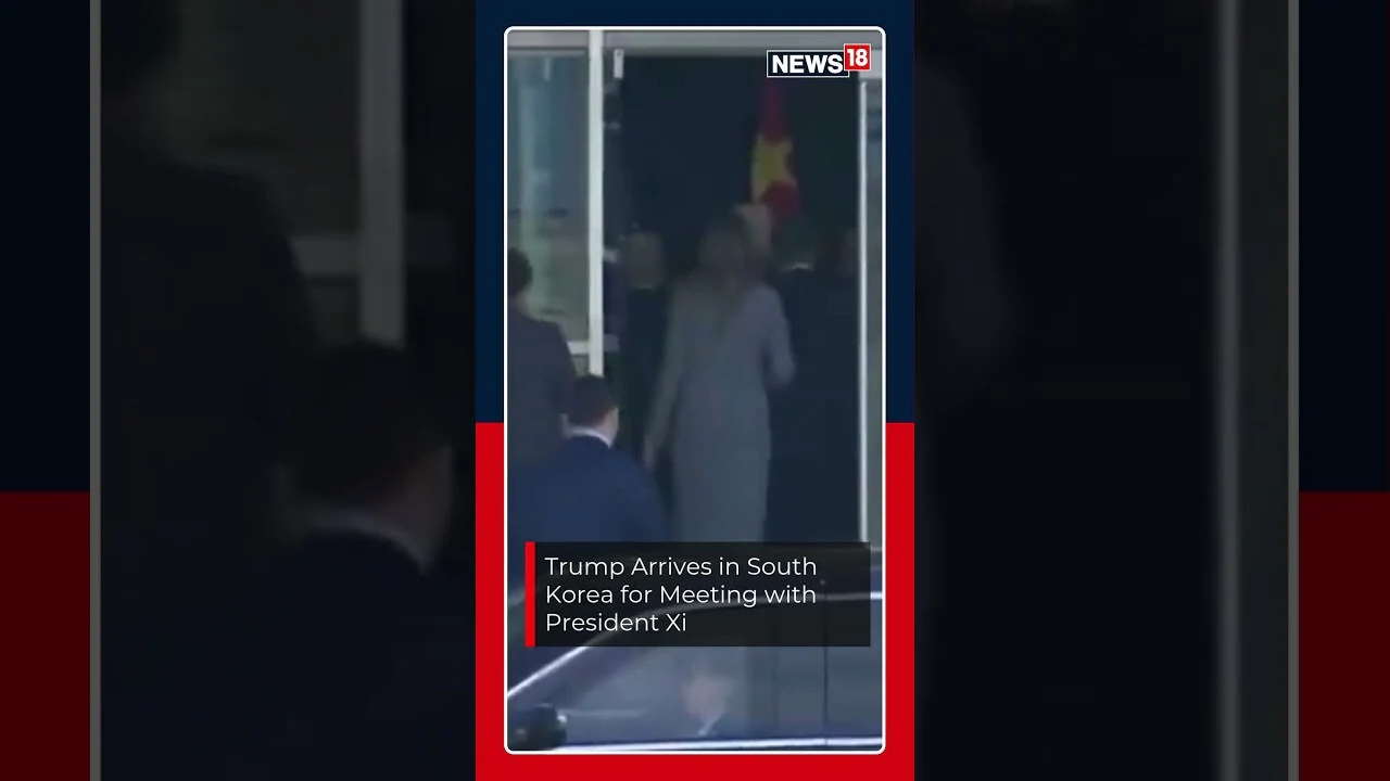 Donald Trump Lands In South Korea For A Pivotal Meeting With China’s President Xi Jinping | N18S