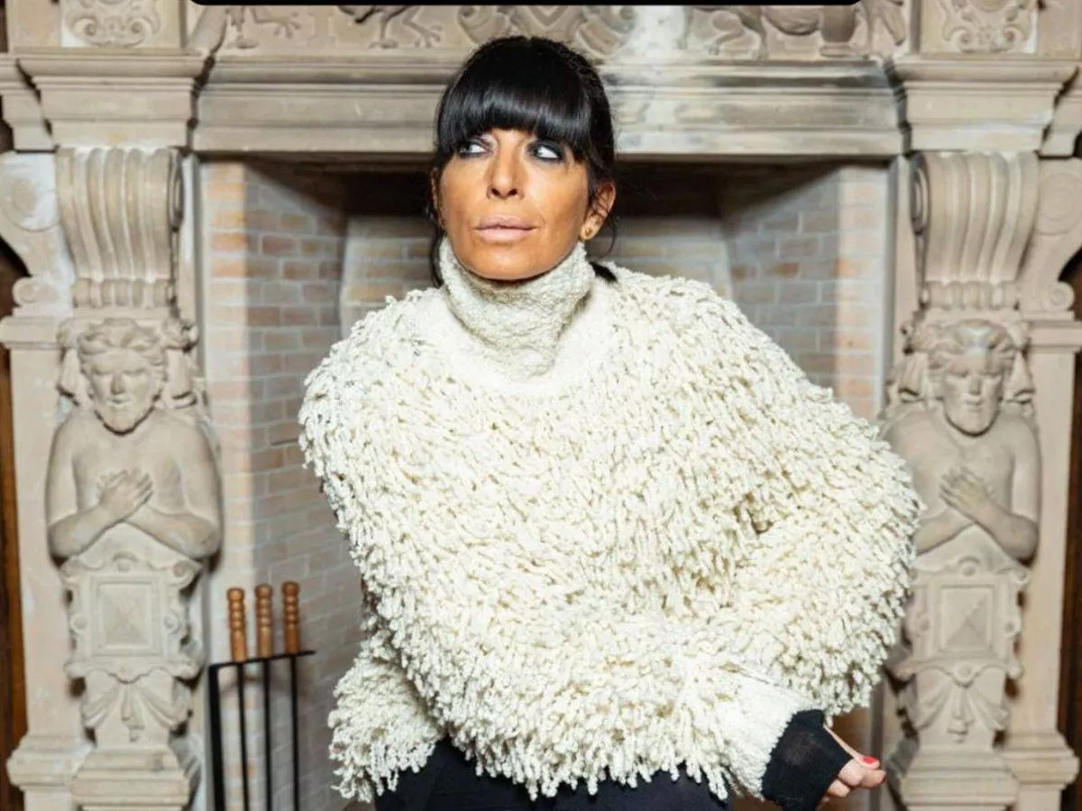 Claudia Winkleman's 'bath mat chic' jumper might be our favorite Celebrity Traitors outfit yet