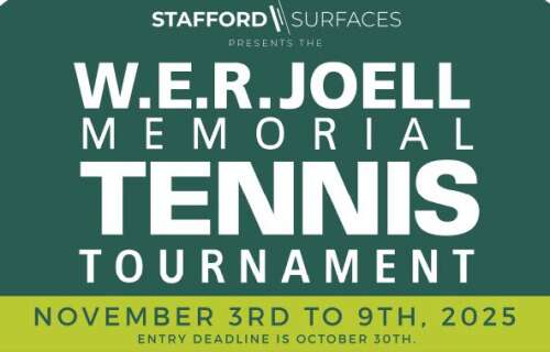 WER Joell Memorial Tennis Tournament makes return