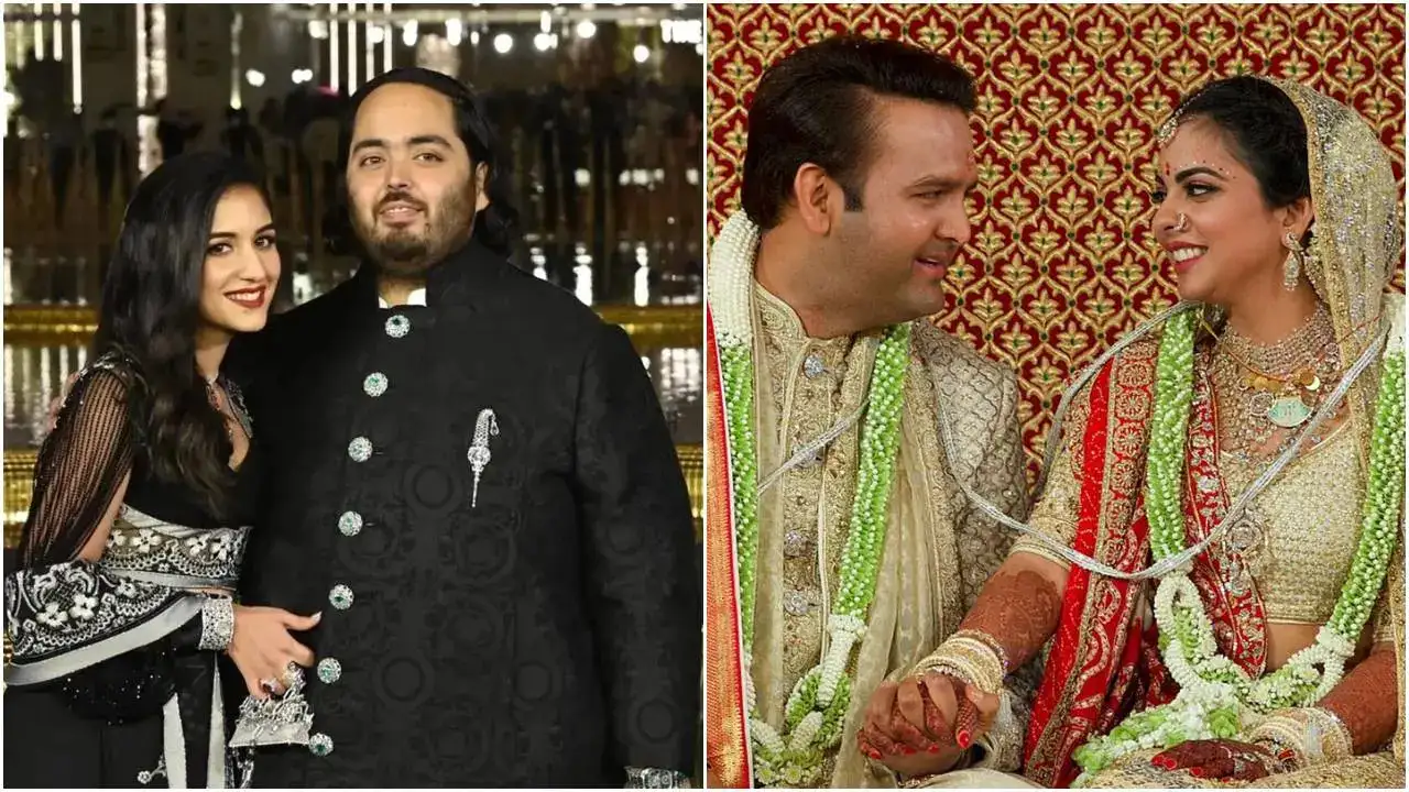 Top 10 Most Expensive Indian Weddings Ever: From Anant Ambani And Radhika Merchant’s Rs 1,260 Crore Extravaganza To Isha Ambani And Anand Piramal’s Rs 700 Crore Fairytale