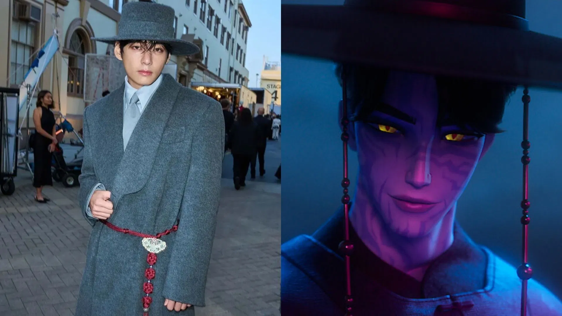 “Everyone’s muse!”- Fans react as Netflix Philippines links BTS’ Taehyung’s Vogue World look to ‘K-Pop Demon Hunters’ villain Jinu