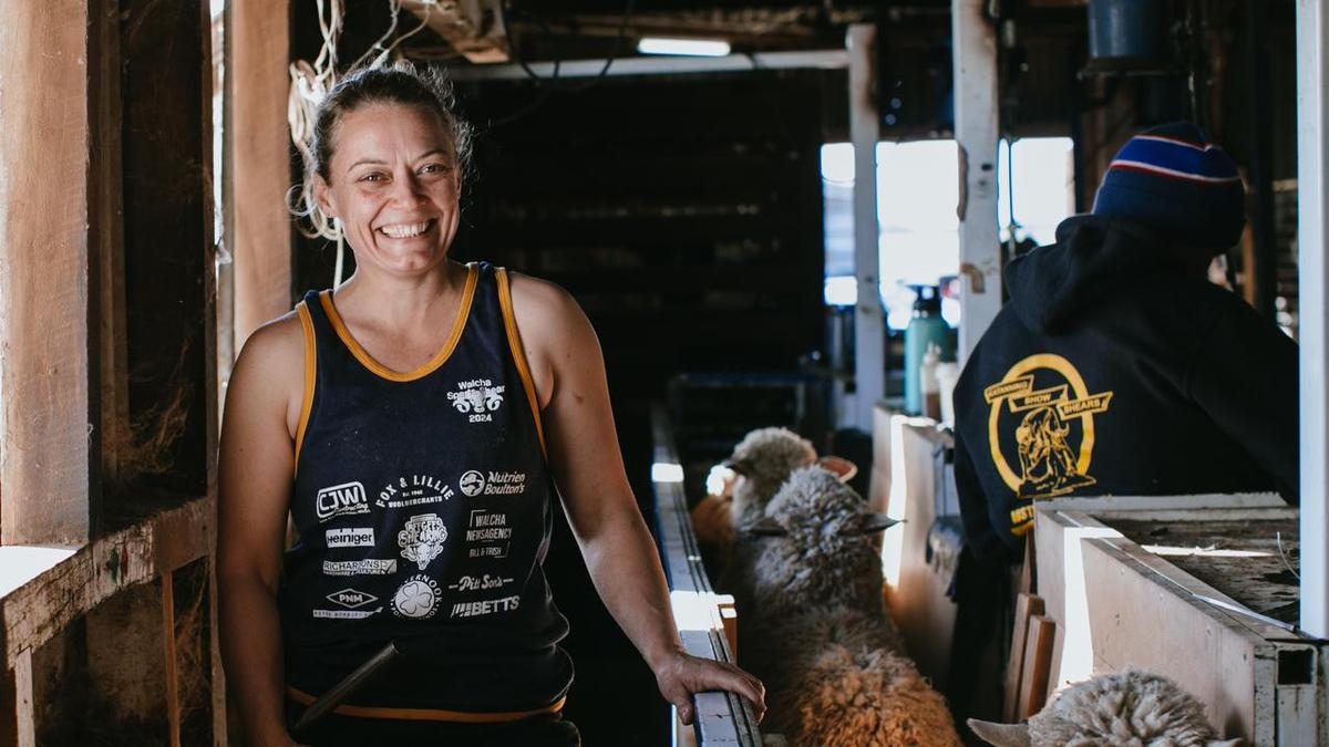 Shedding light: shearer awarded for mental health work