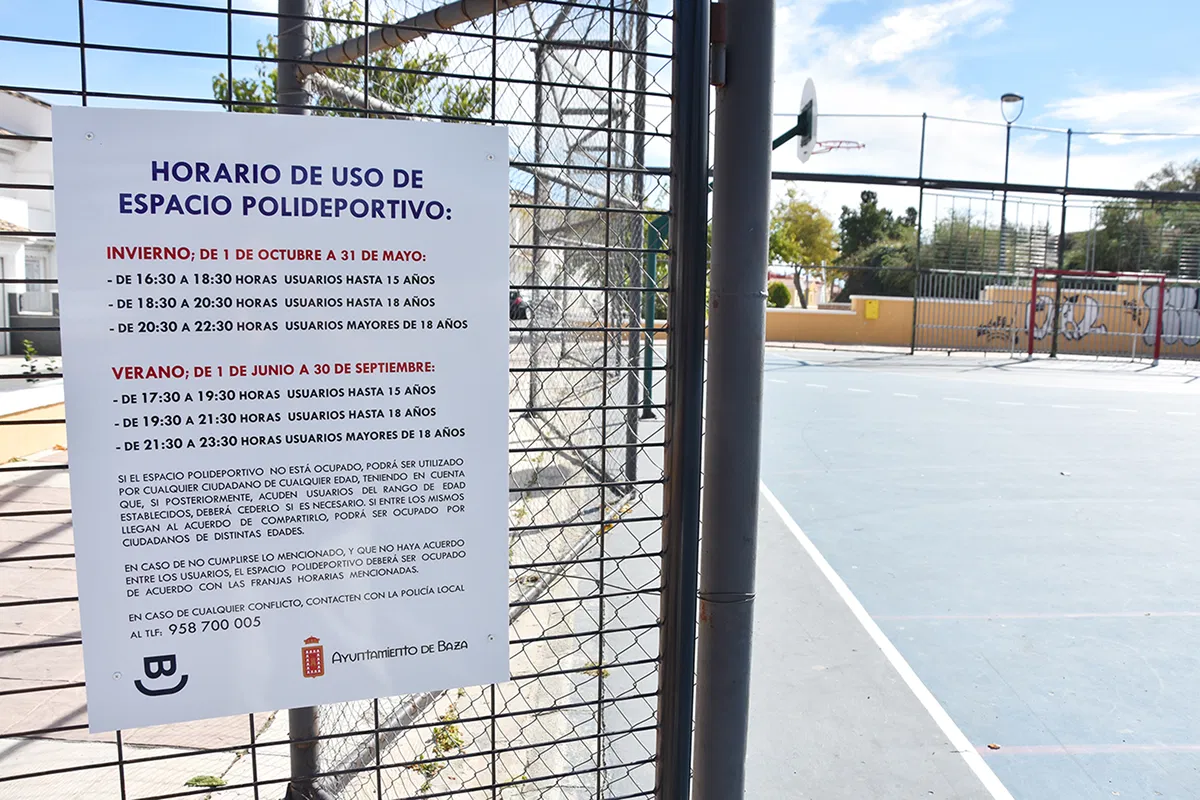 Baza sets age-based time slots for local sports areas