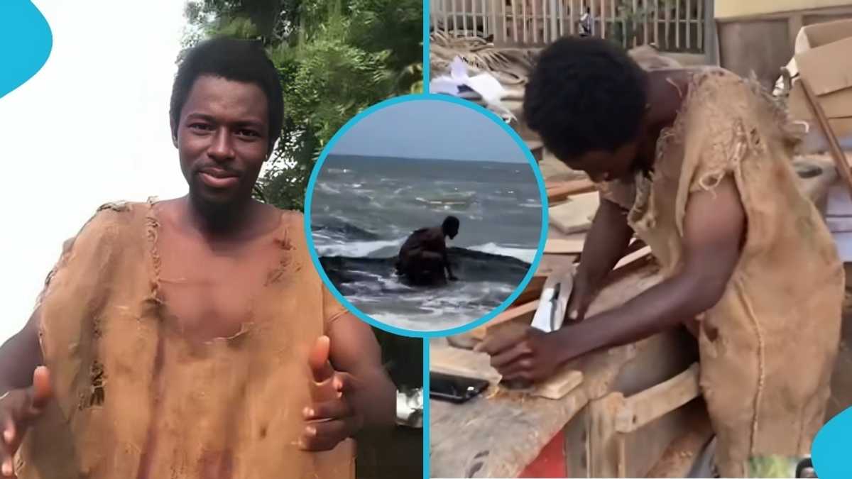 Ebo Noah resumes ark construction after sea injury, stands firm on flood prophecy, video