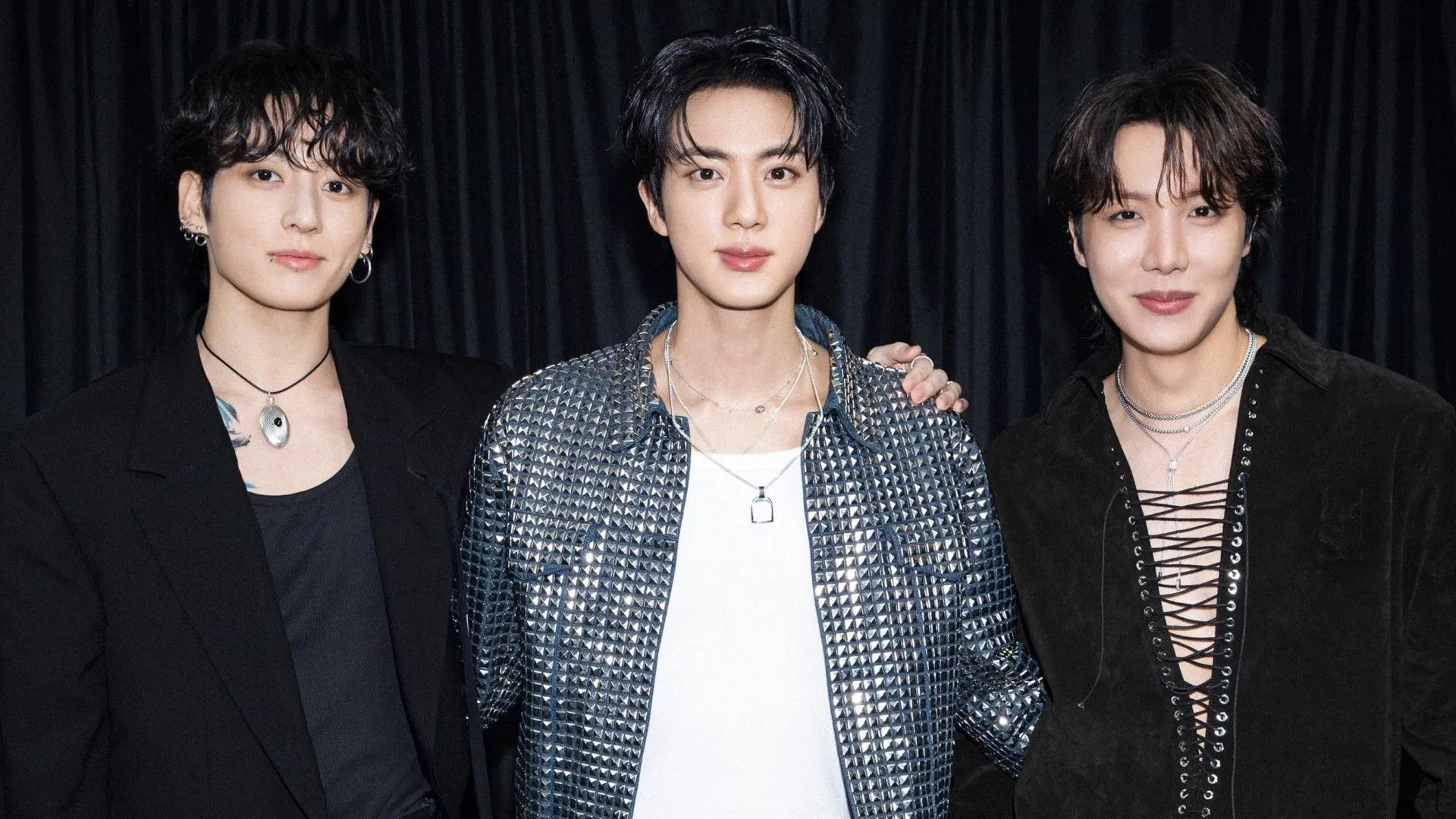 "My family"- Fans react as BTS' Jungkook and jhope join Jin for a chaotic Idol, So What, My Universe medley & Jamais Vu performance at encore show