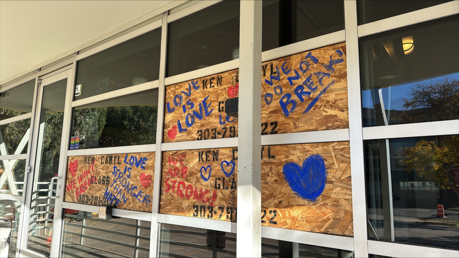 Windows smashed at multiple Denver LGBTQ+ businesses last weekend