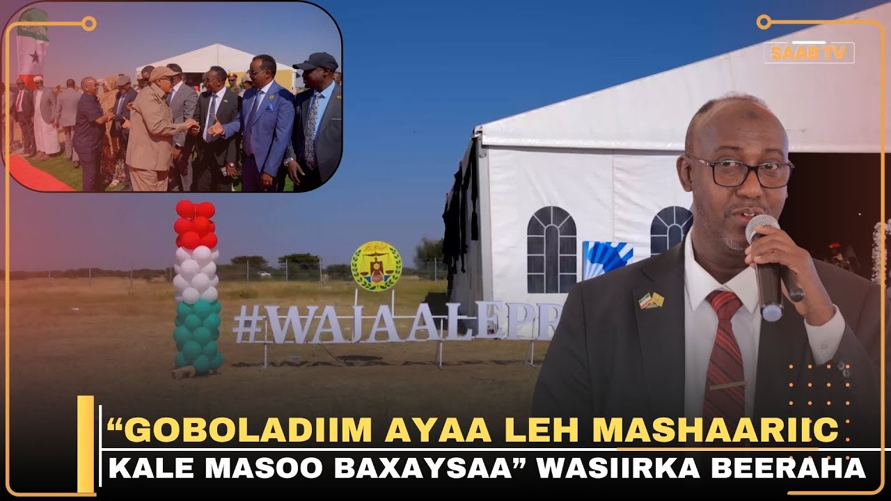 “Gobalada kale ee Somaliland waxay Doonayaan Mashuurcan Oo kale” Wasiirka Beeraha Somaliland