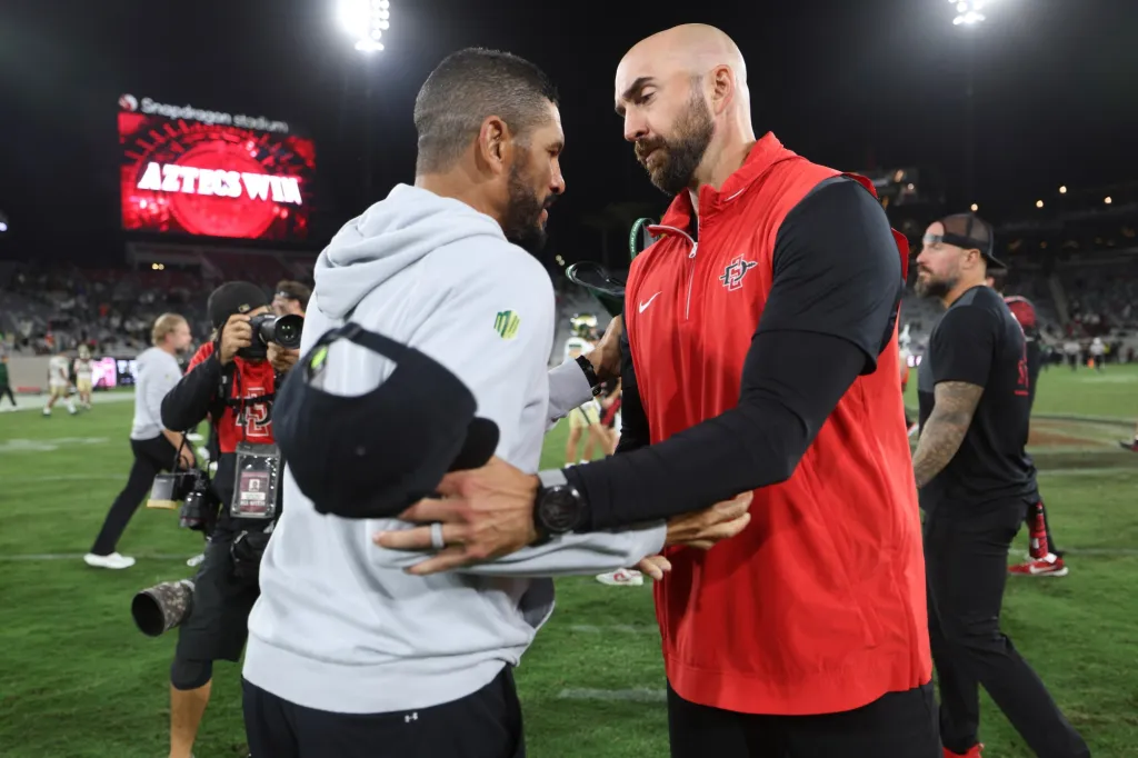 SDSU's Sean Lewis talks trick plays, QB recruiting and more