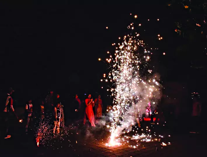 Post-Diwali Fumes & Crackers Choke the Air